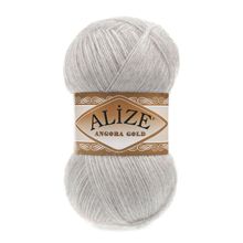 Alize 208 açık Gri Melanj 5'li Süperlana Maxi El Örgü İpi