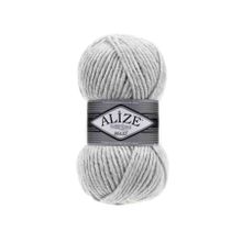 Alize 208 Açık Gri Melanj Superlana Maxi 100 gr Örgü İpi