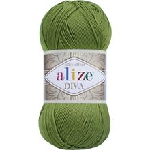 Alize 210 Diva 5 Adet Yeşil Örgü İpi