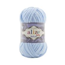 Alize 218 Bebe Mavi Velluto 100 gr El Örgü İpi