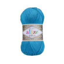 Alize 245 Turkuaz Mavi Diva El Örgü İpi