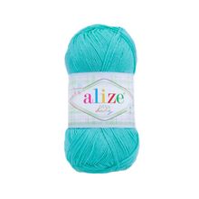 Alize 287 turkuaz 5'li Puffy El Örgü İpi