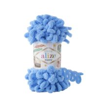 Alize 289 Orta Mavi 5'li Puffy El Örgü İpi