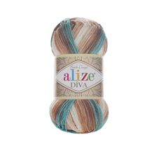 Alize 4603 Diva Batik Abaküs Pembe Örgü İpi