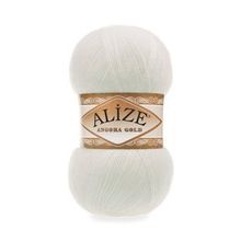 Alize 62 açık Krem 5'li Soft Plus El Örgü İpi