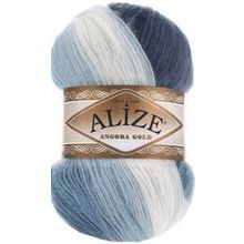 Alize Angora Gold Batik 1899 100 gr Örgü İplik