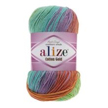 Alize Cotton Gold Batik 4530 100 gr Örgü İplik