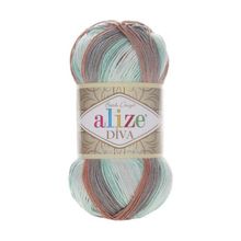 Alize Diva Batik 5550 5 Adet Örgü İpi