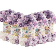 Alize Puffy Color 6305 5 Adet Örgü İpi