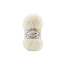 Alize Softy Mega 62 Açık Krem 100 gr El Örgü İpi