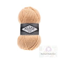 Alize Superlana Maxi 502 Cream Caramel Krem Karamel Yünlü İplik