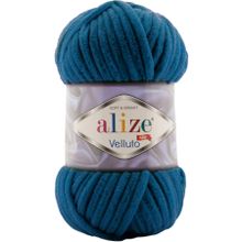 Alize Velluto 646 Mikanos Mavi El Örgü İpi
