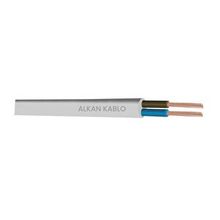 Alkan Ttr 3x1 mm Beyaz 25 mt Kablo