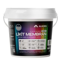 Alkoru Gri Likit Membran Renkli Reçine Esaslı 1 kg Sıvı Su Yalıtım Malzemesi