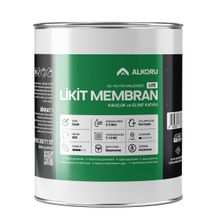 Alkoru Lite Likit Membran Kauçuk ve Elyaf Katkılı 5 KG Sıvı Su Yalıtım Malzemesi