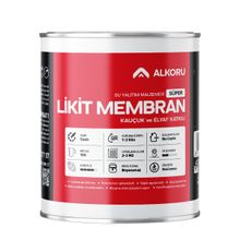 Alkoru Süper Likit Membran Kauçuk ve Elyaf Katkılı 1 kg Sıvı Su Yalıtım Malzemesi