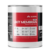 Alkoru Süper Likit Membran Kauçuk ve Elyaf Katkılı 5 KG Sıvı Su Yalıtım Malzemesi