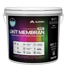 Alkoru Yeşil Likit Membran Renkli Reçine Esaslı 13 kg Sıvı Su Yalıtım Malzemesi