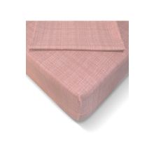 Alla Turca 180x200 cm Pudra Ranforce Lastikli Çarşaf Seti