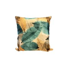 Alla Turca Sonbahar Yaprakları 43x43 cm Dekoratif Kırlent Kılıfı