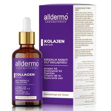 Alldermo Collagen 30 ml Canlandırıcı Kolajen Yüz Bakım Serumu