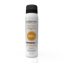 Alldermo SPF50+ İnvisible 150 ml Güneş Koruyucu Şeffaf Sprey