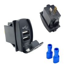 Allestock Su Geçirmez Çift USB 12 V Araç Şarj Soketi