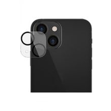Ally iPhone 13-13 Mini 3D Full Tempered Glass Şeffaf Cam Kamera Koruyucu