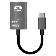 Ally USB Type-C Den 4K UHD HDMI HDTV Dönüştürücü Adaptör 4k 30Hz Kablo