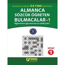 Almanca Sözlük Öğreten Bulmacalar