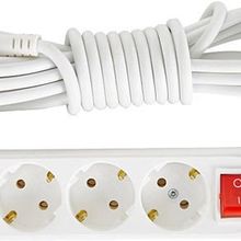 Almera 4'Lü 3 Mt Anahtarlı Topraklı Priz