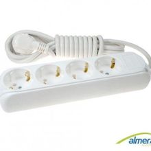 Almera 4'lü Topraklı 3 m Priz