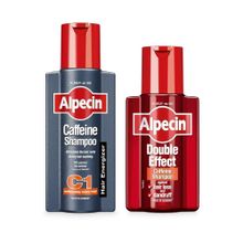 Alpecin Caffeine C1 Dökülme Karşıtı Şampuan + Doubleeffect Caffeine Dökülme ve Kepek Karşıt 250 ml Şampuan