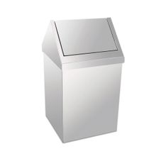 Alper Banyo 3800-325 Krom Çatı Kapaklı Çöp Kovası