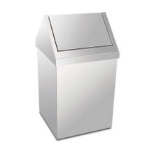 Alper Banyo 3800-345 Krom Çatı Kapaklı Çöp Kovası