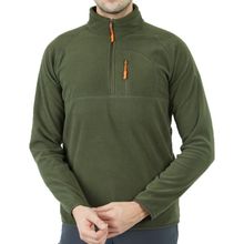 Alpinist 600508 Gamma Fermuarlı Polar Haki Erkek Sweatshirt
