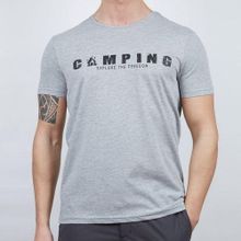Alpinist 600610 Buteo Gri Melanj Erkek T-shirt