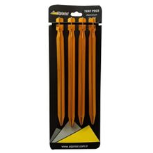 Alpinist 6061 18 cm Turuncu 4'lü Alüminyum Çadır Kazığı