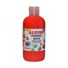 Alpino 250 ML Kırmızı Parmak Boyası