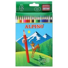 Alpino AL000656 Kılıflı 18 Renkli Kalem