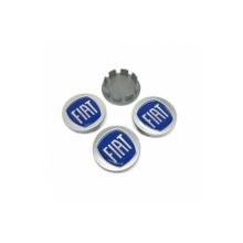 Altaş Gri Mavi 4'lü 42 mm Fiat Orijinal Tip Geçme Jant Göbeği