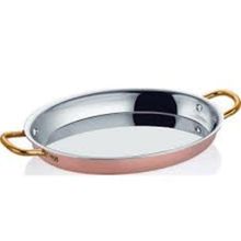 Altın Başak 28x20 Bakır Oval Omlet Tava