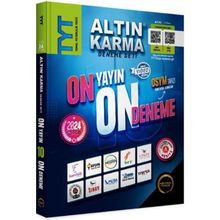 Altın Karma Yayınları - 2024 Model TYT 10 Yayın 10 Deneme