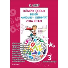 Altın Nokta Yayınları 3. Sınıf Olimpik Çocuk Bilsem Kanguru Olimpiyat Zeka Kitabı Tamamı Çözümlü