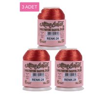 Altınbaşak Royaleks No: 024 3 Adet 20 gr Oya ve Dantel İpi