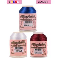 Altınbaşak Royaleks No: 520-123 3 Adet 20 gr Oya ve Dantel İpi