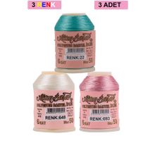Altınbaşak Royaleks No: 648-693-022 3 Adet 20 gr Oya ve Dantel İpi
