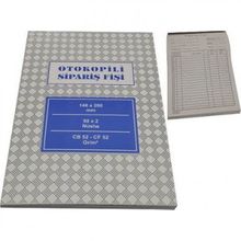 Altınyıldız 14x20 50 Yaprak Otocopyli Sipariş Fişi