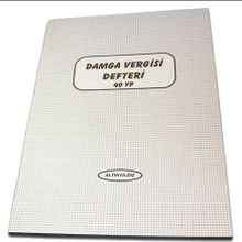 Altınyıldız 40 Yaprak Damga Vergisi Defteri