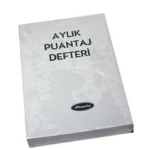 Altınyıldız Aylık Puantaj Büyük Defteri
